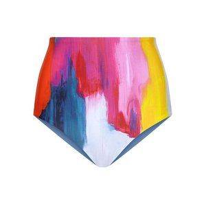 Mara Hoffman Pink Lydia high-waisted bikini bottom